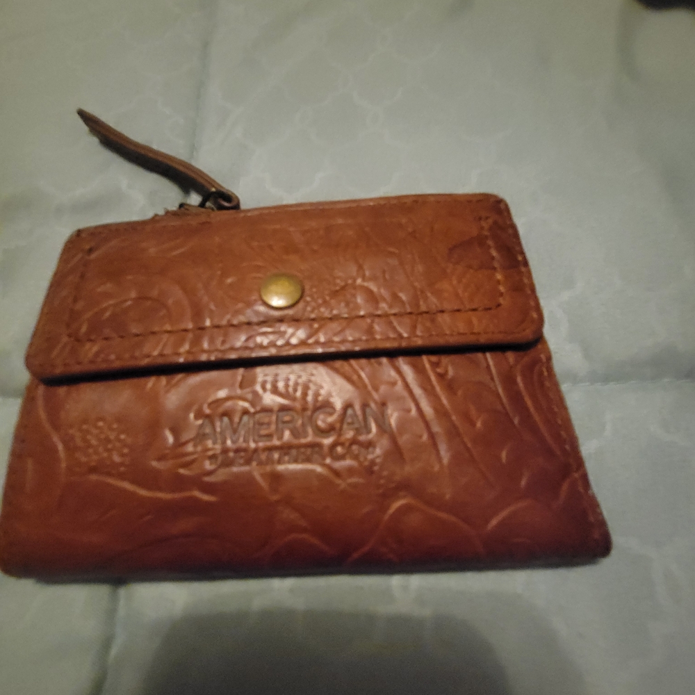 Tan Women's Leather Wallet